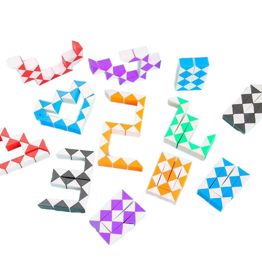 Serpiente rubik fidget multifuncional 3pcs
