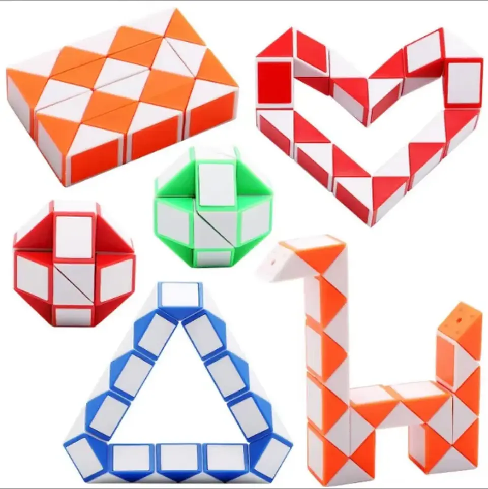 Serpiente rubik fidget multifuncional 3pcs 2