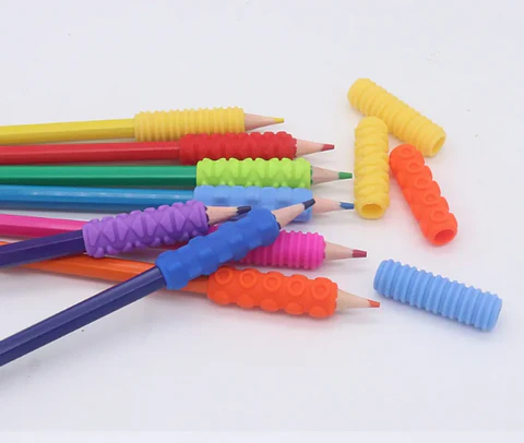 Set 4 Agarres Antideslizantes Para Lápiz