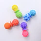 Juguete Sensorial Con Ventosa Texturizado Antiestrés para lapiz 8 pcs - Miniatura 4