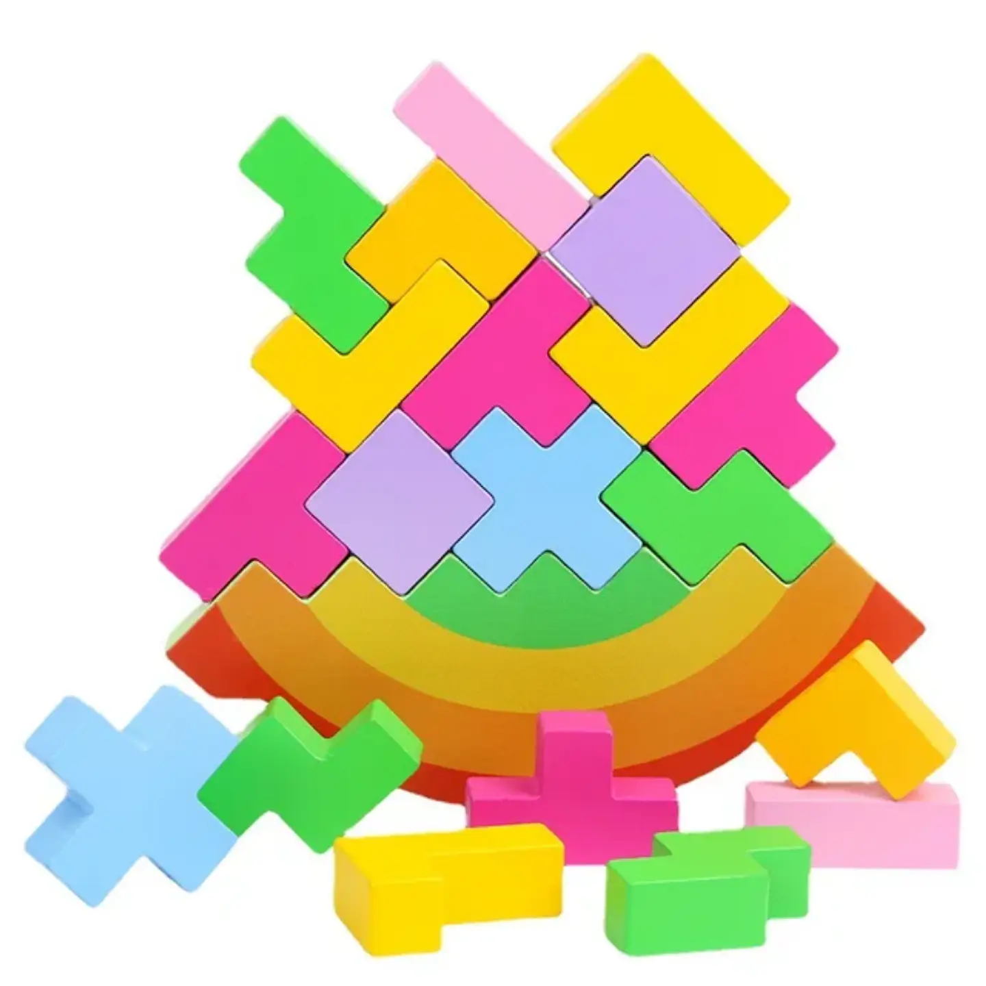 Torre de equilibrio tetris 1