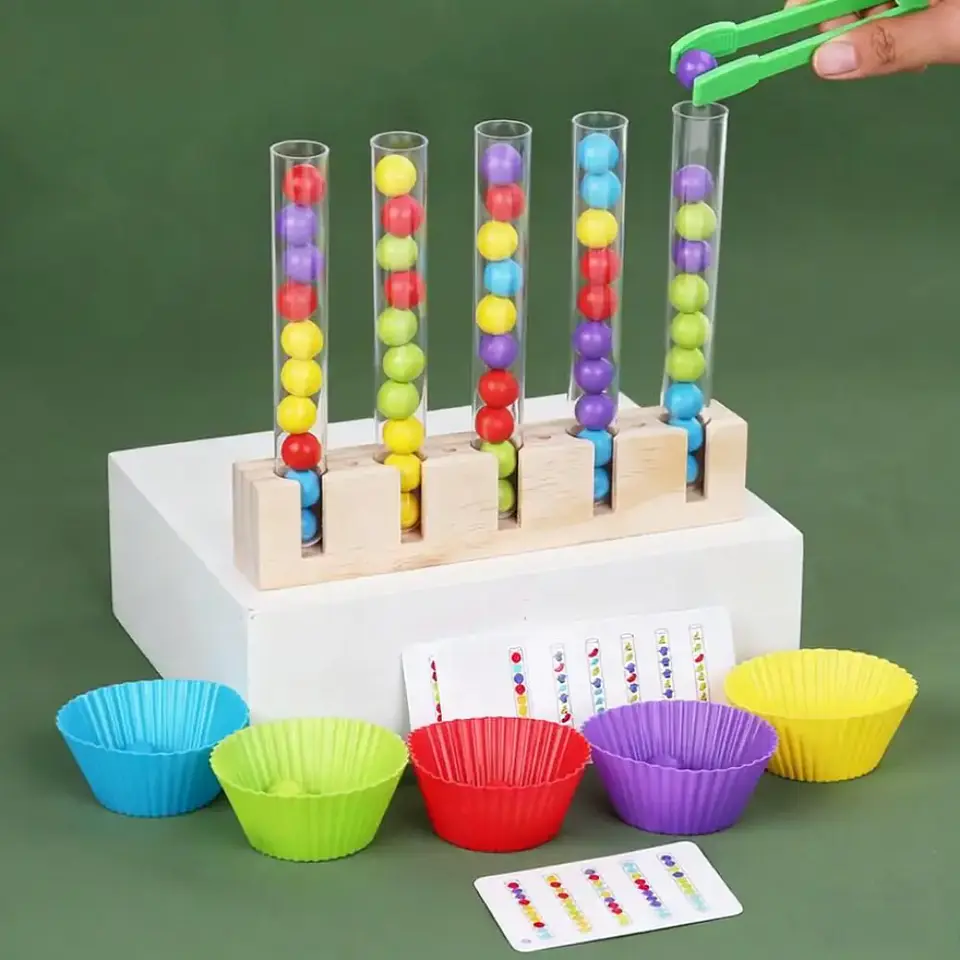 Juego patrones tubos matematicos 2