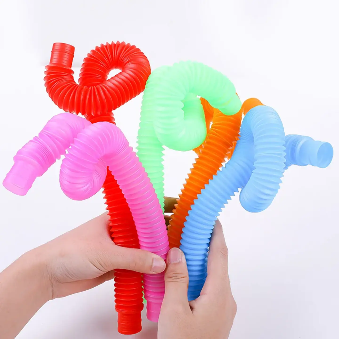 Juego Fidget tubos flexibles 12 pcs 2