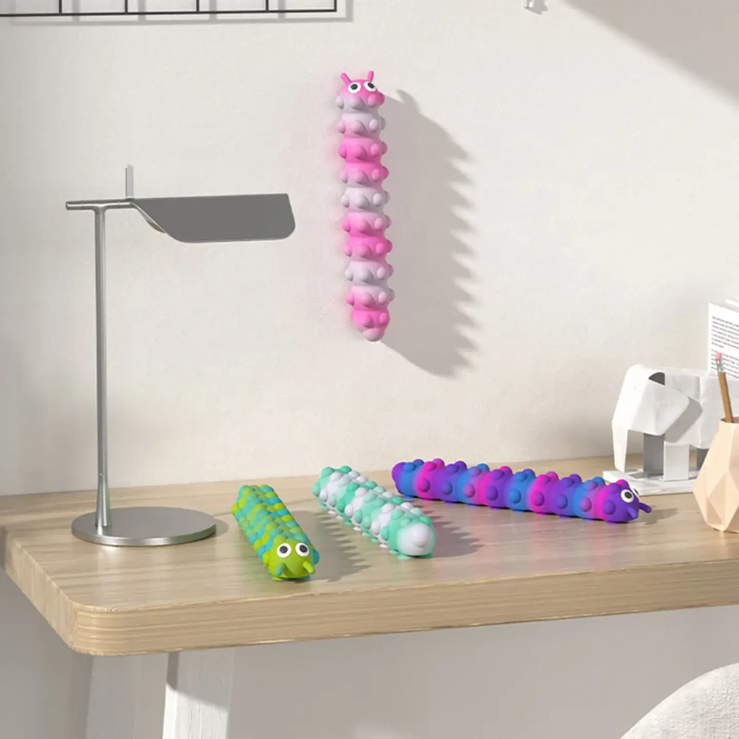 Gusano Popit con ventosa 4