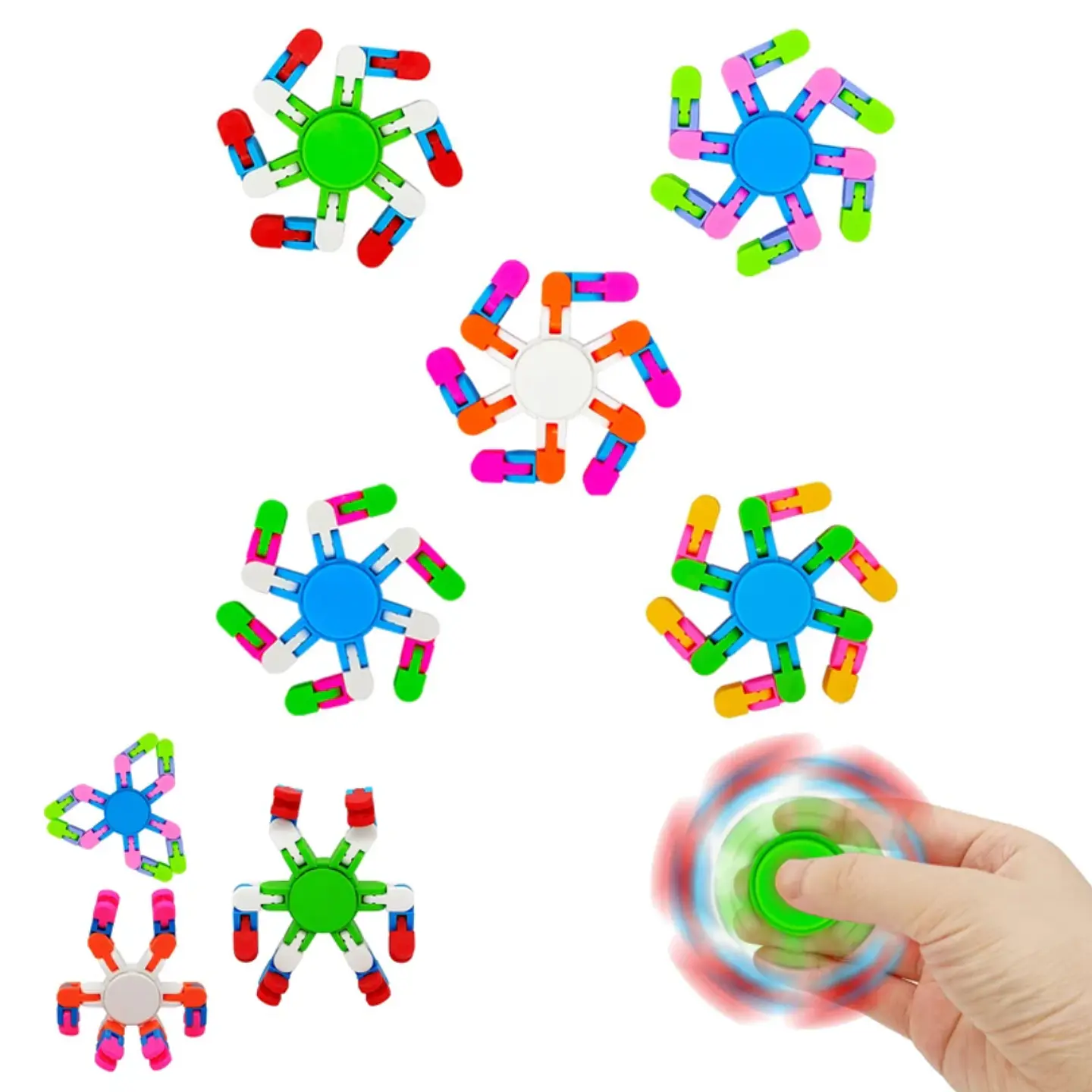 Spinner articulado 6 puntas 1 pcs 3
