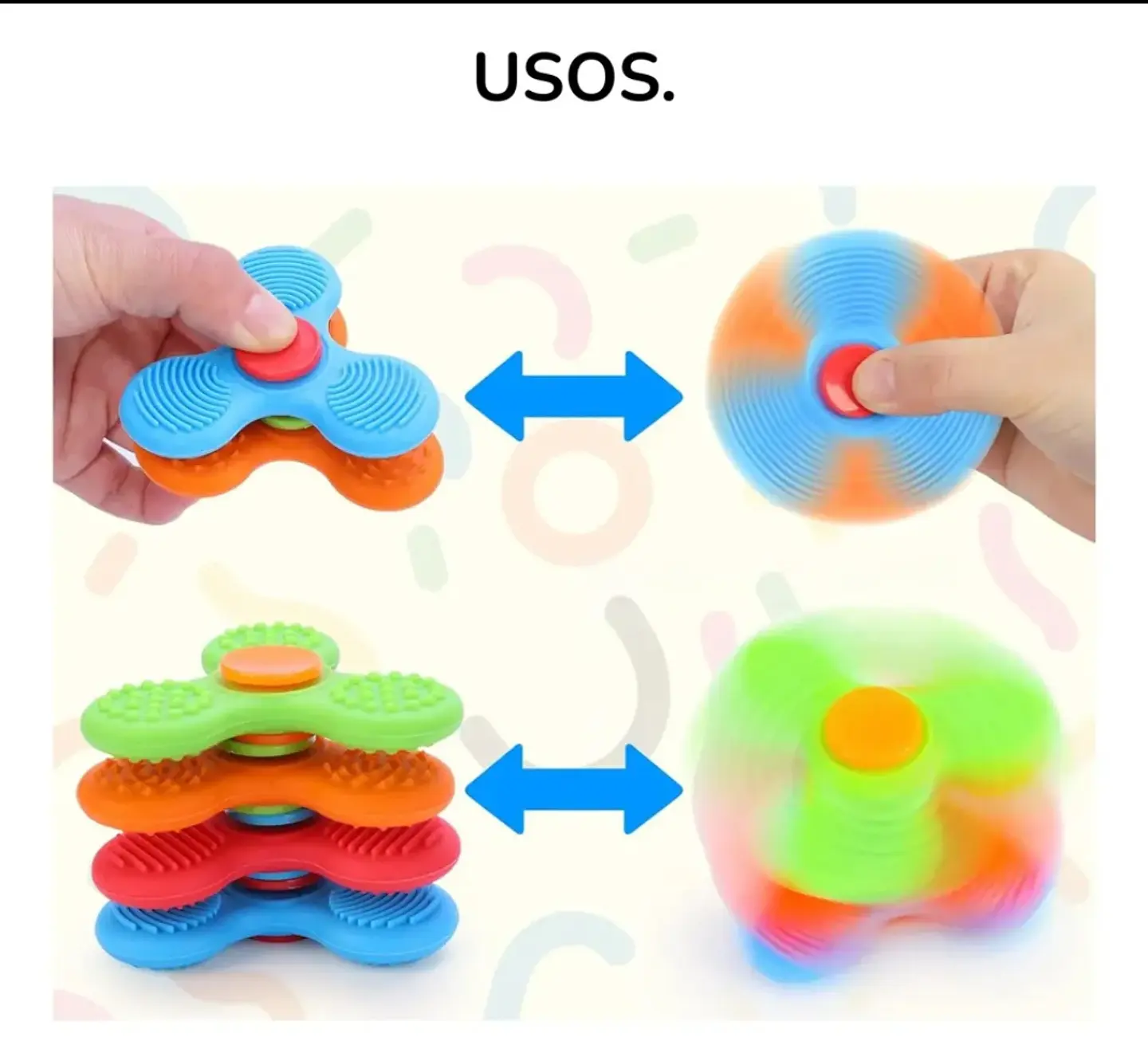 Spinner texturas 1 pcs 3
