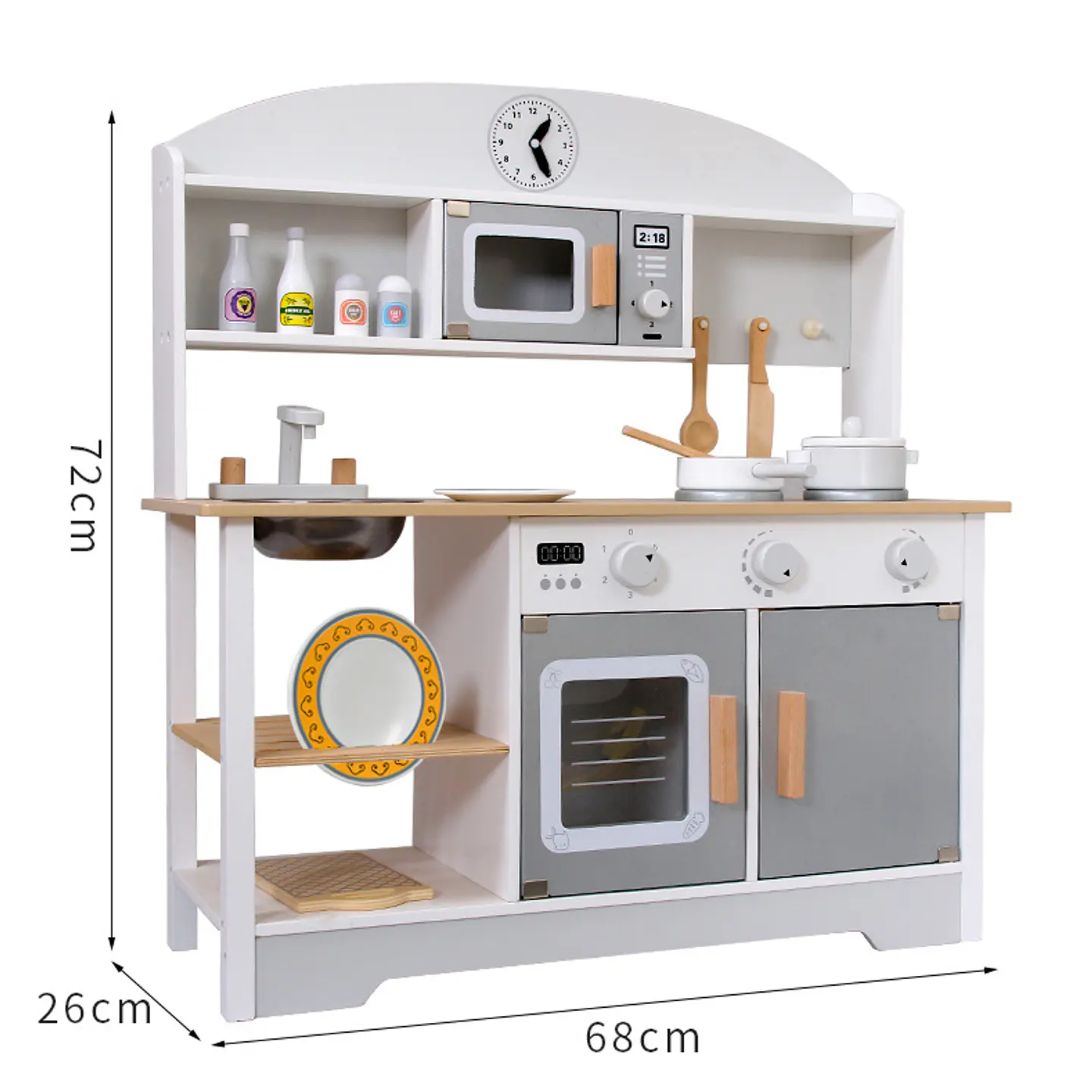Cocina De Juguete Infantil de madera  2
