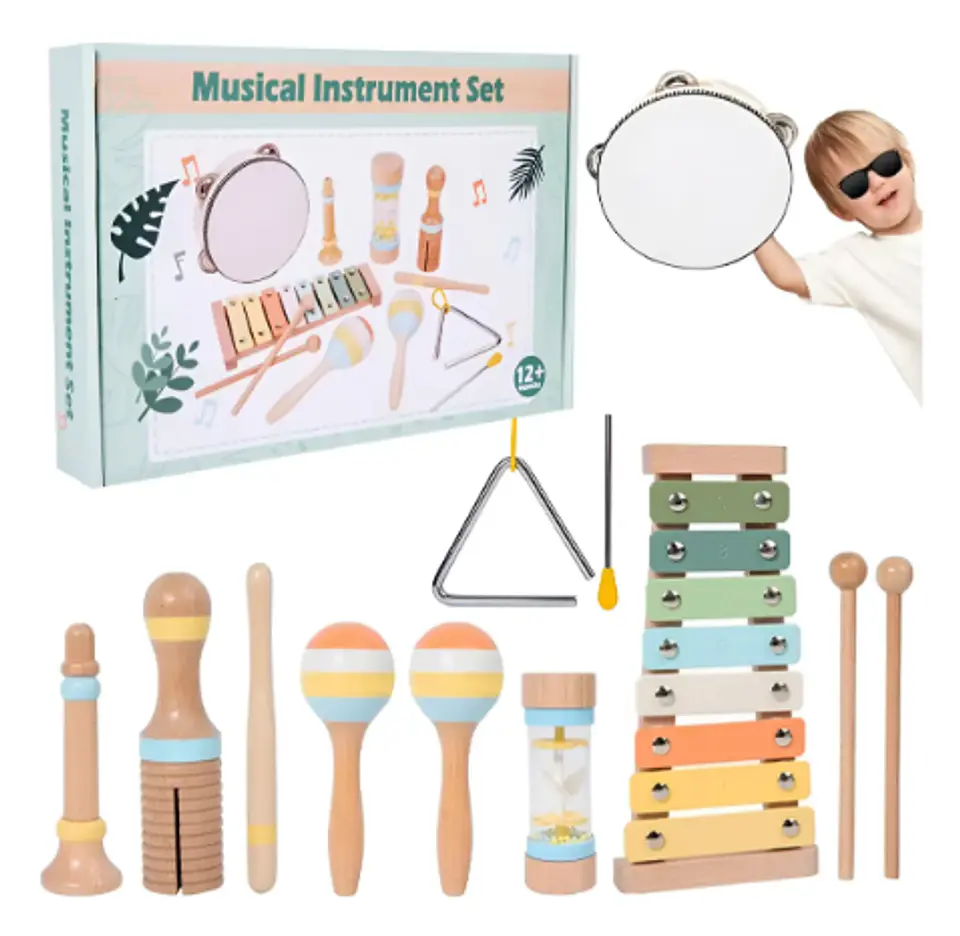 Set musical de madera 7 pcs 1