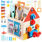 Casa con herramientas de madera para niños - Miniatura 5