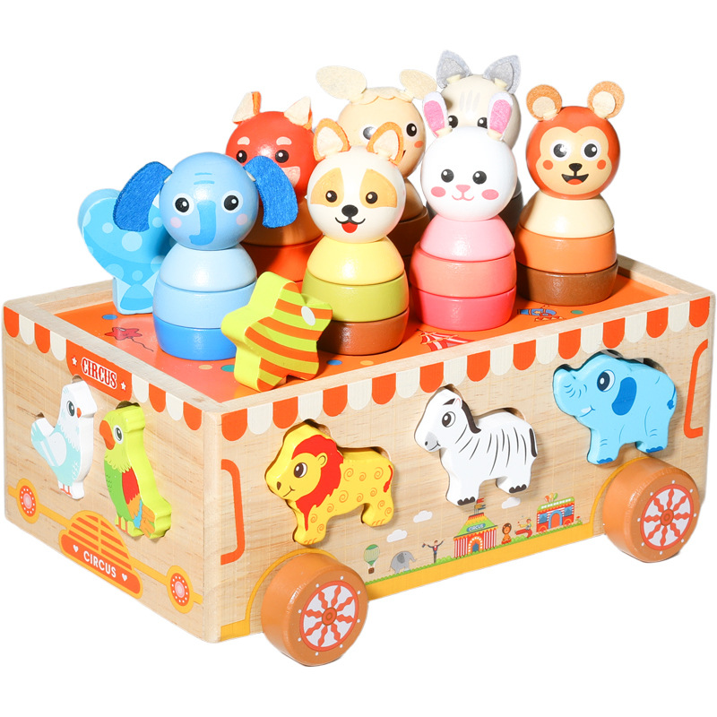 Carro de animales de encaje