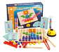 Juego Didáctico De Madera Motricidad Fina Niños - Miniatura 1