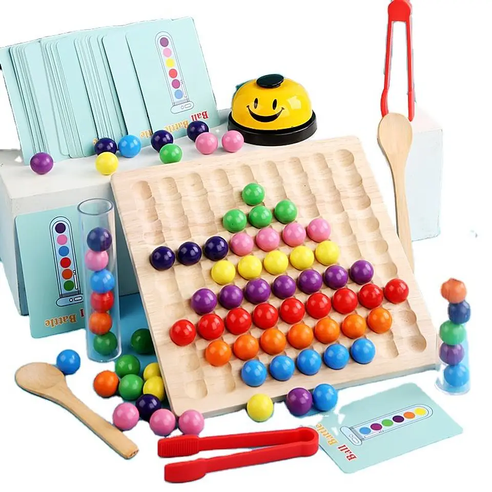 Juego Didáctico De Madera Motricidad Fina Niños 2