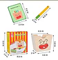Juego de patrones y clasificar papas fritas  de madera - Miniatura 5
