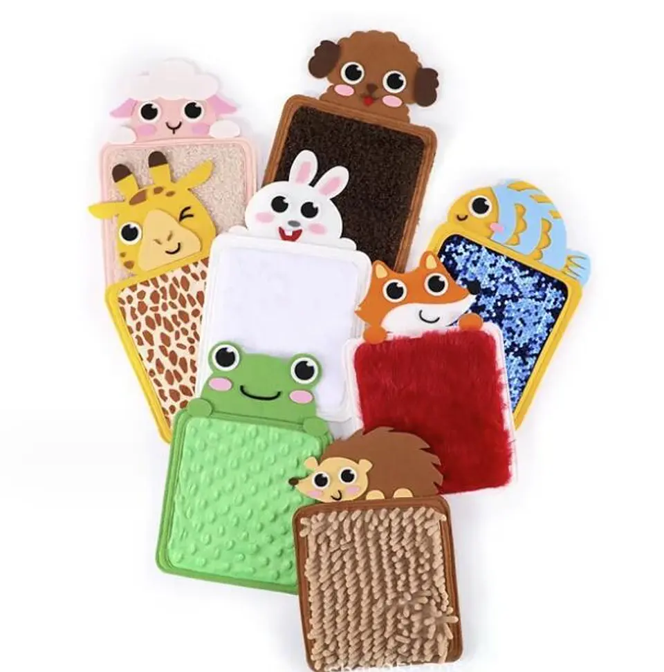 Set alfombra sensorial montessori 8 pcs 1