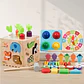 Caja multifuncional didactico madera 8 en 1 - Miniatura 3