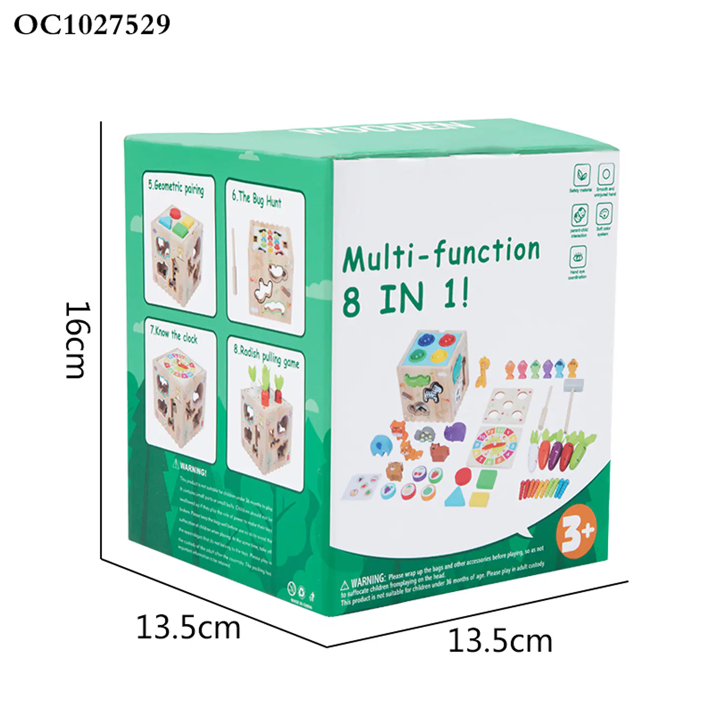 Caja multifuncional didactico madera 8 en 1 5