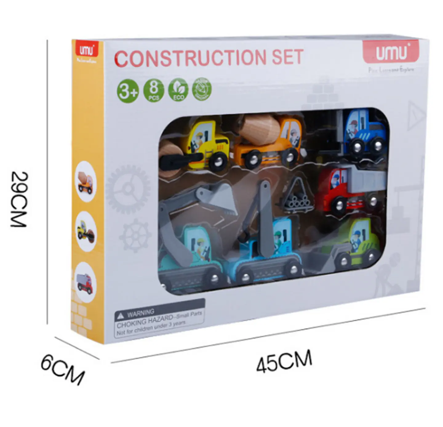 Set autos de transportes de construcción 2