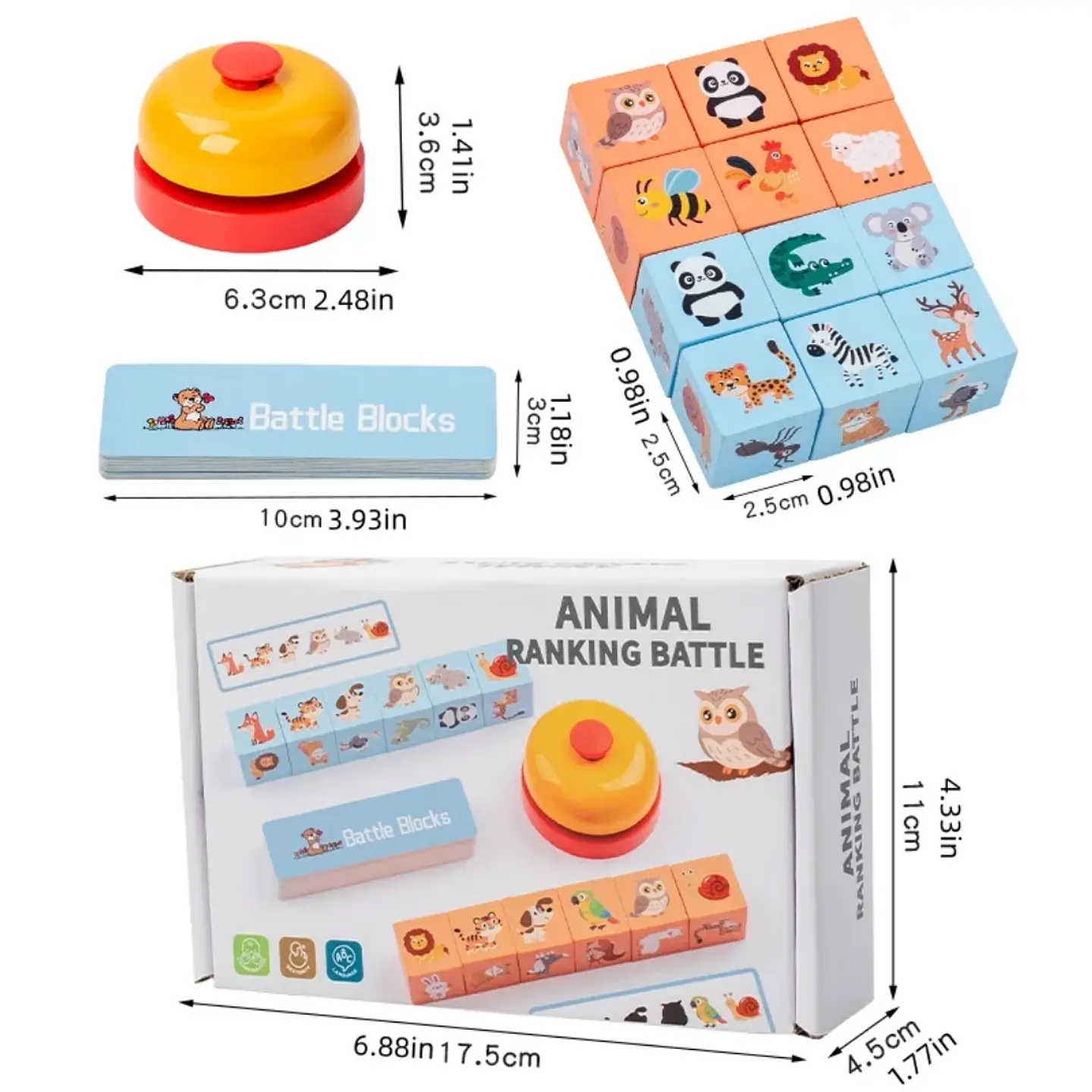 Juego de batalla animales con secuencias 2