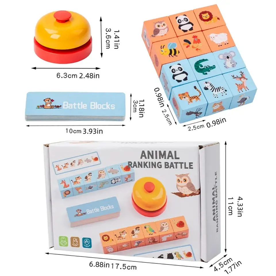 Juego de batalla animales con secuencias 2