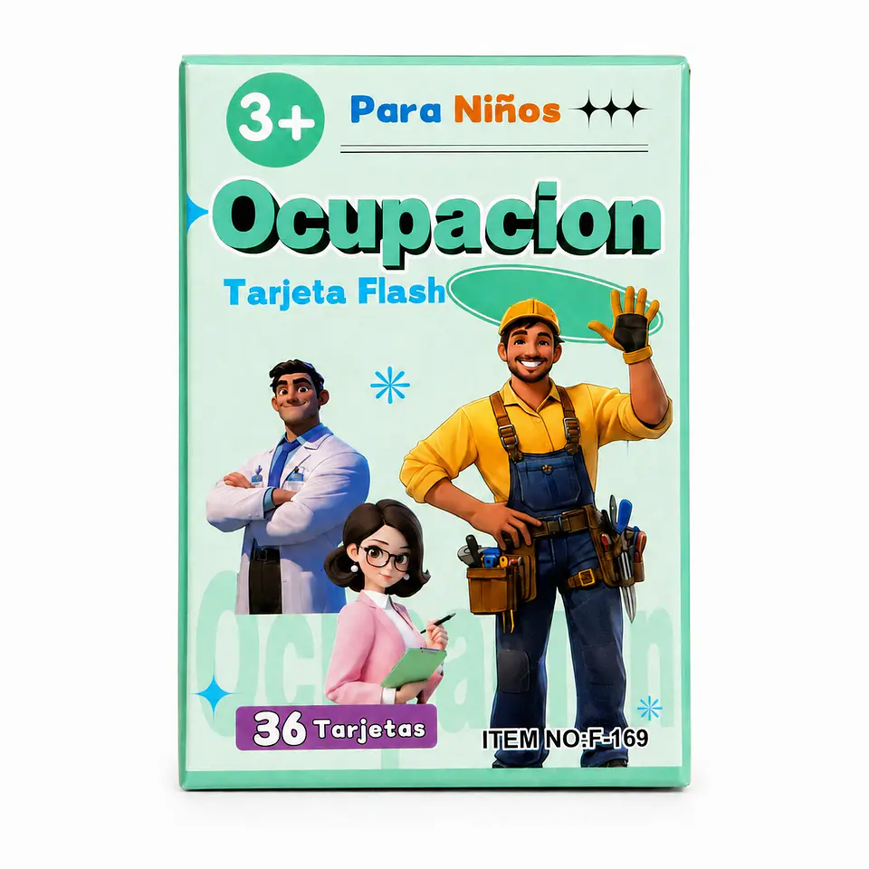 Tarjetas flash educativas en español 4