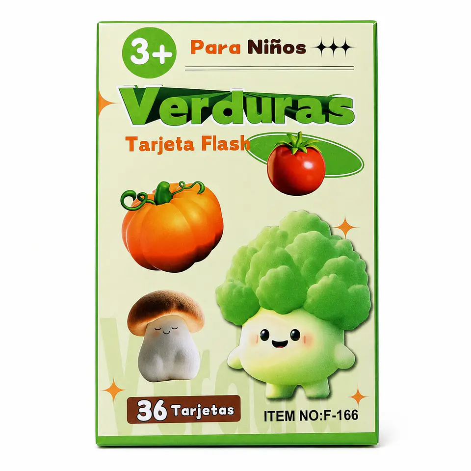 Tarjetas flash educativas en español 5