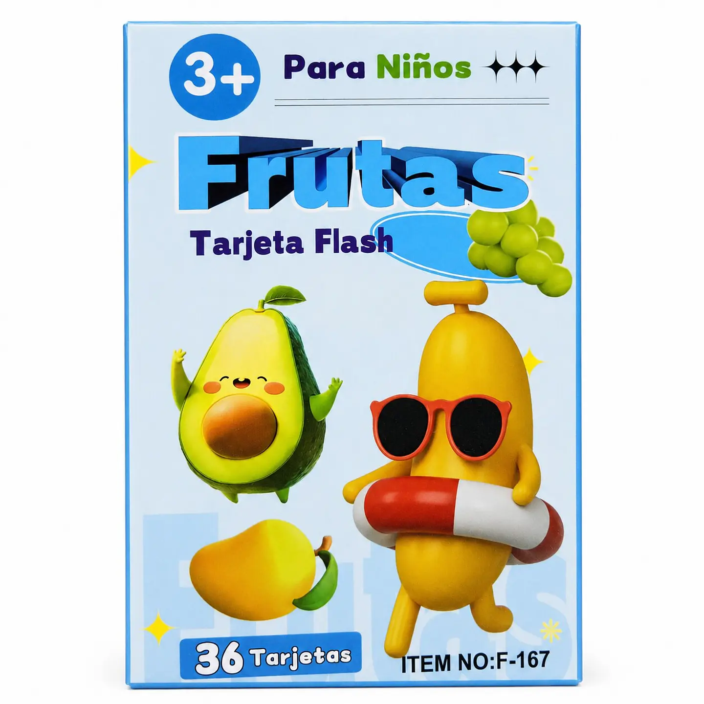 Tarjetas flash educativas en español 6