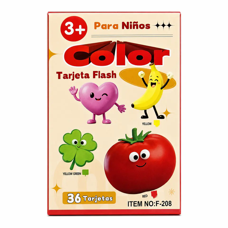 Tarjetas flash educativas en español 7