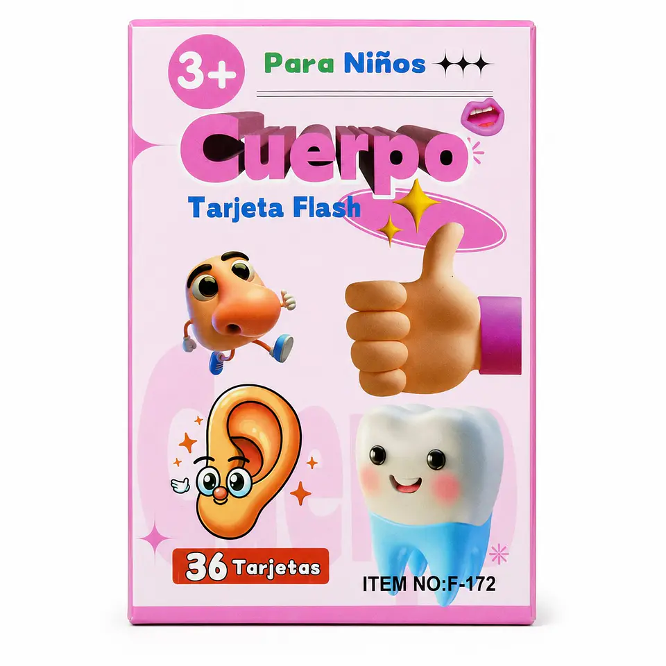 Tarjetas flash educativas en español 8