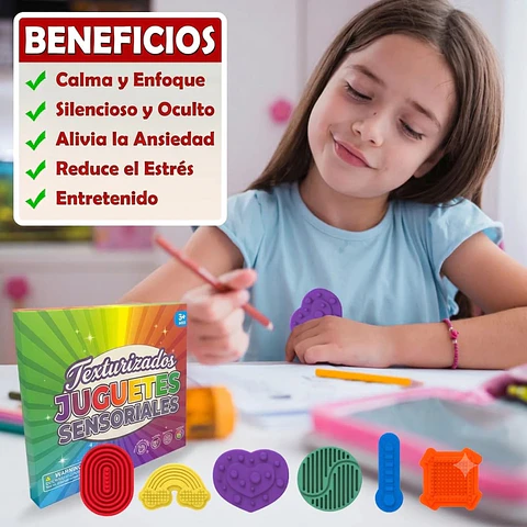Piedras Sensoriales 6 pcs