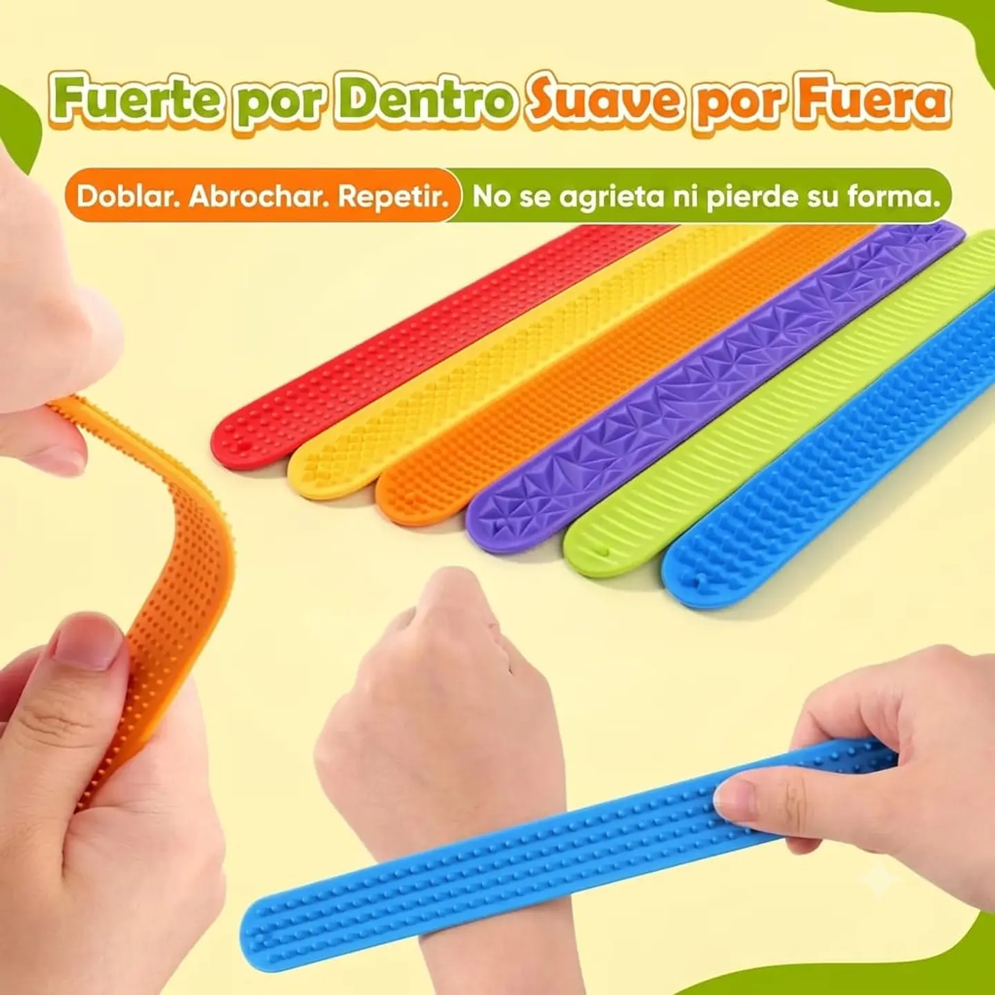 Pulcera texturas 6 pcs 2