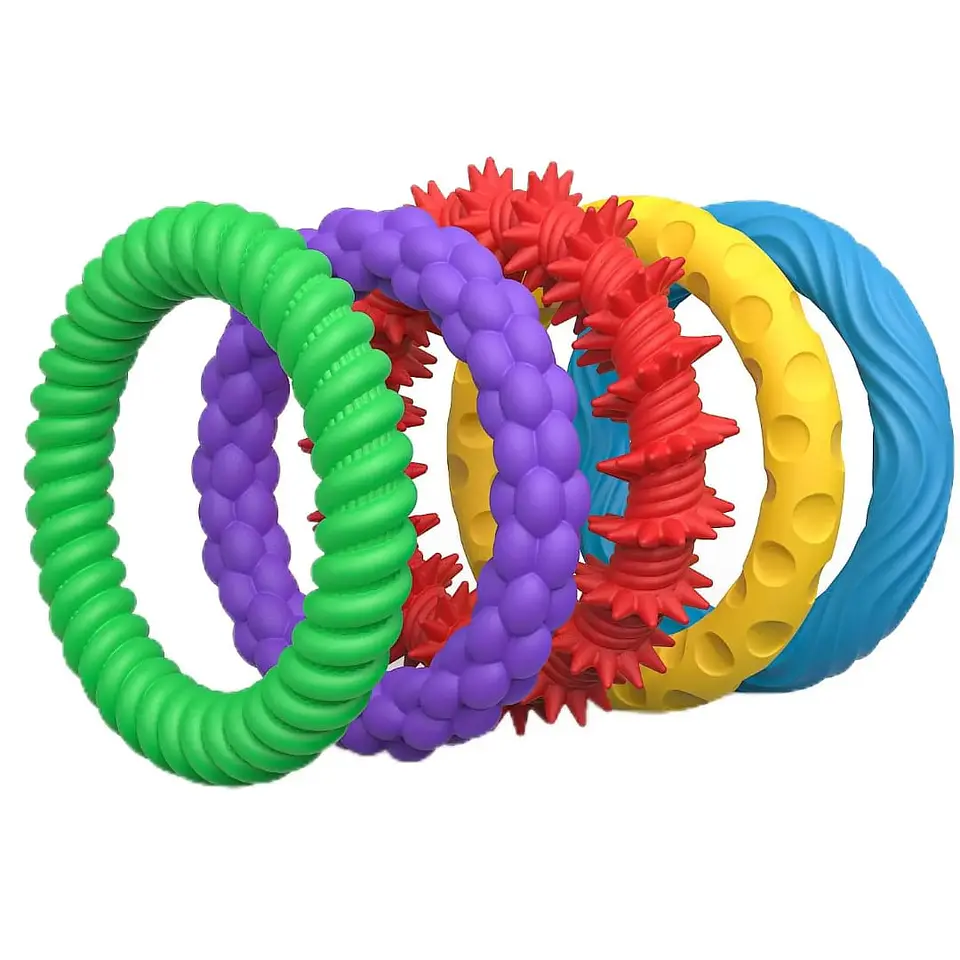 Pulcera texturas 5 pcs 1