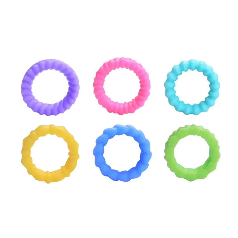 Anillos texturas 6 pcs 1