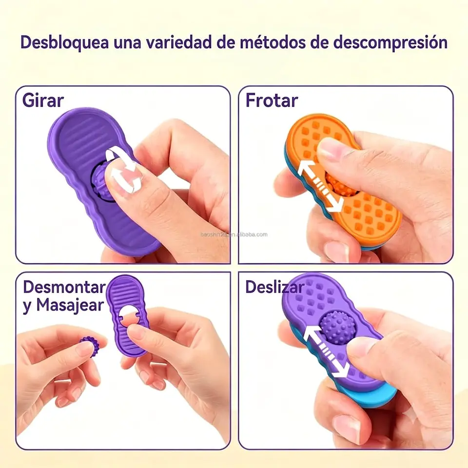 Juego de silicona fidget 4 pcs 3
