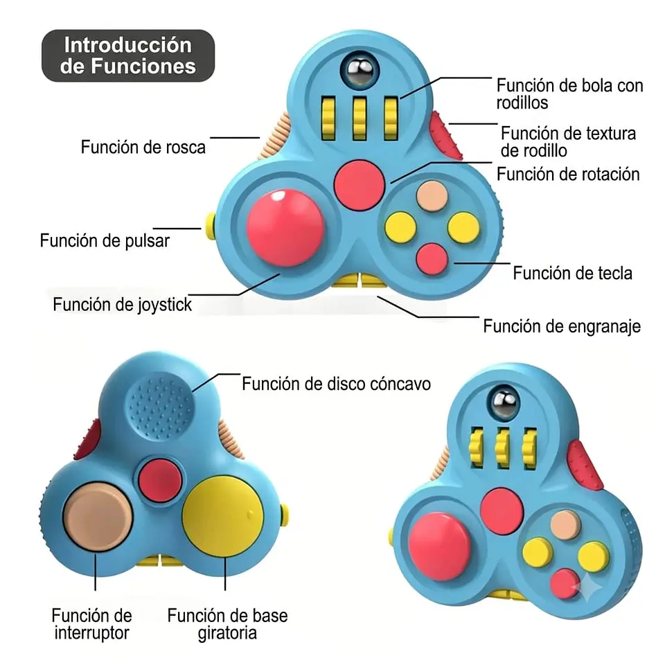 Fidget toy Spinner antiestrés 2