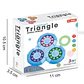 Triangulo giratorio de seis lados Gyro Fidget Spinner - Miniatura 3