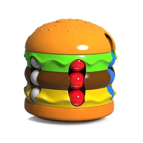 Hamburguesa giratoria destreza