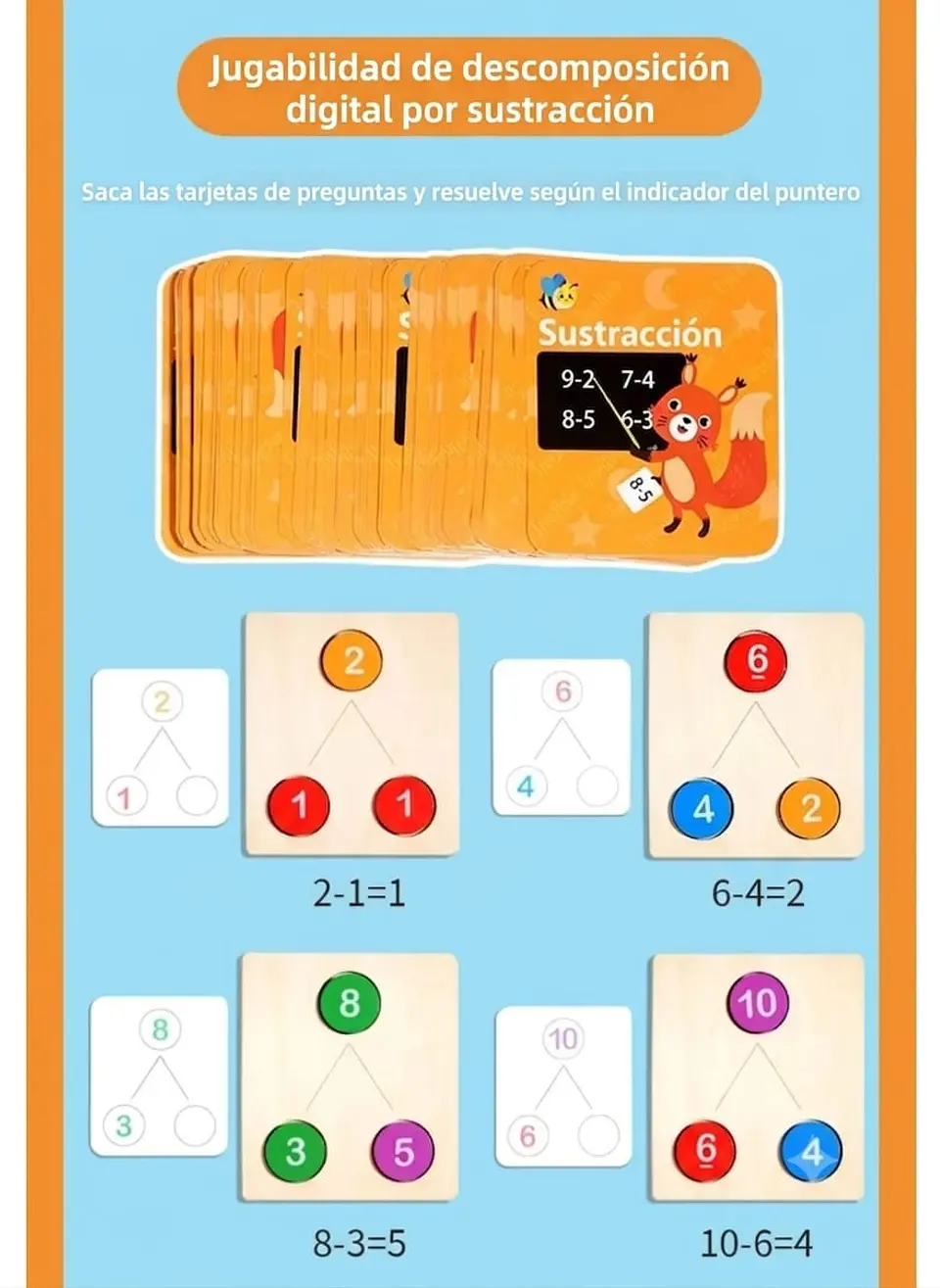 juego de números sumas y restas 2