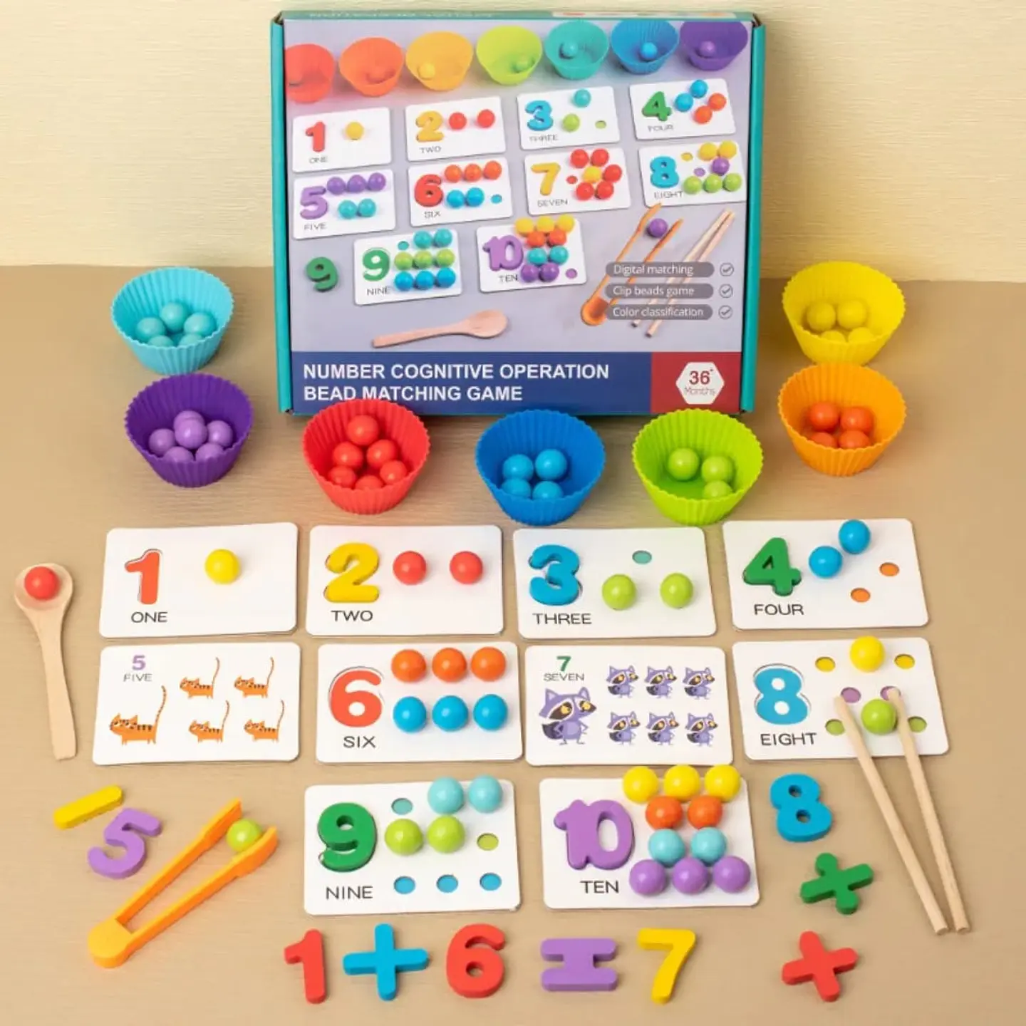 Juego de canicas matemático  1