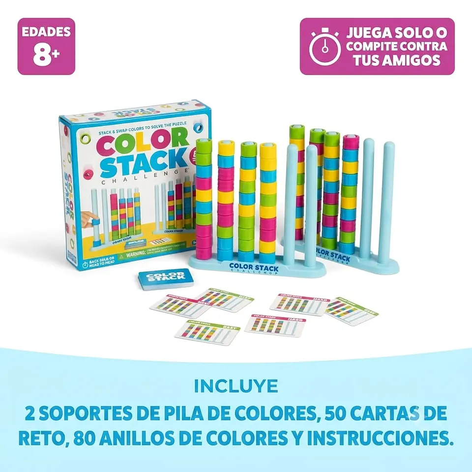 Juego de mesa color stack 2