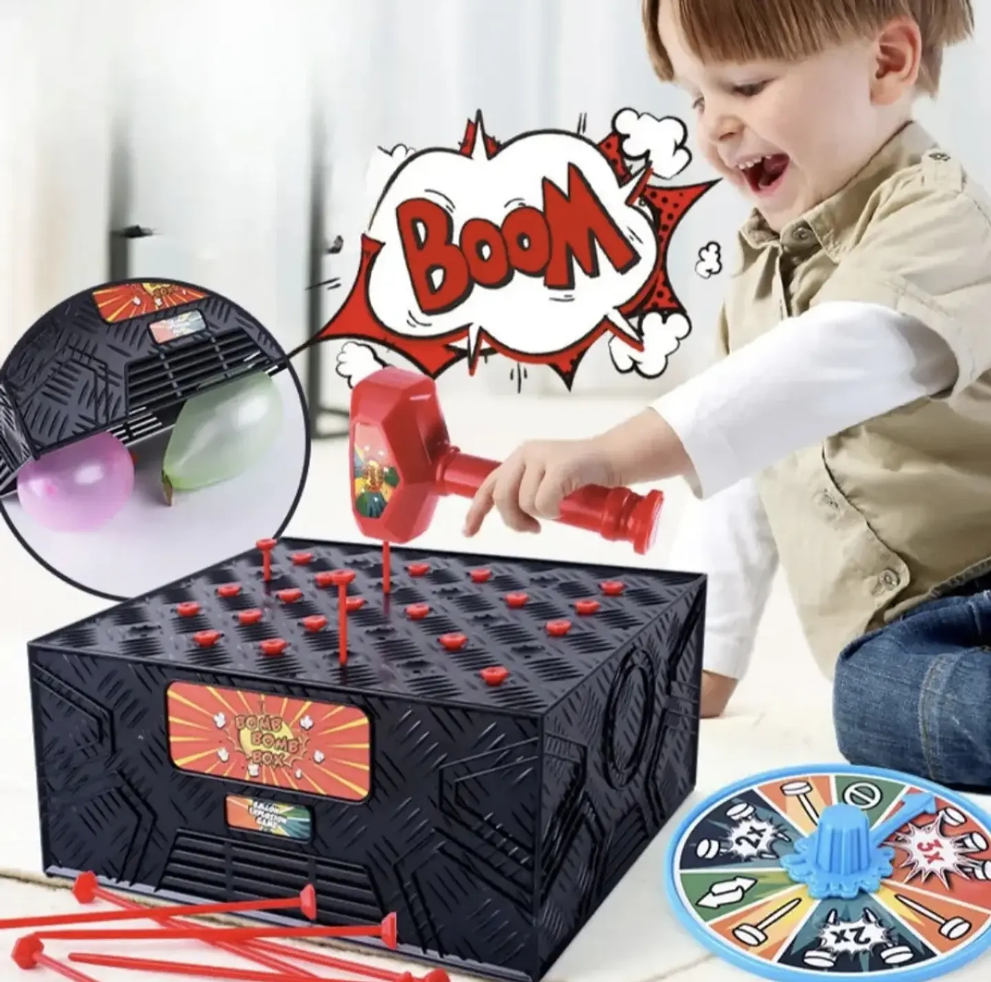 Juego de mesa globos  2