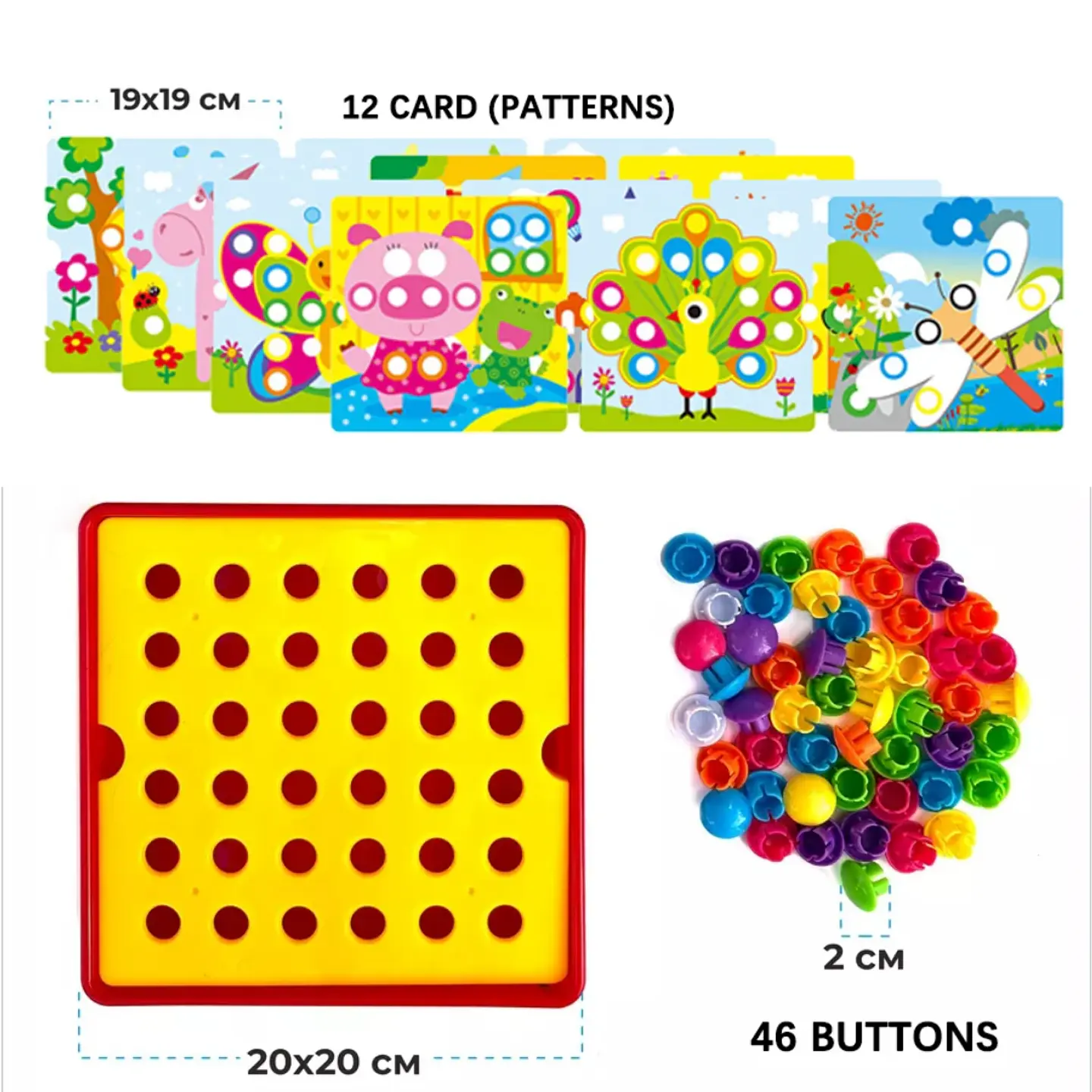 Juego de encaje con botones  4