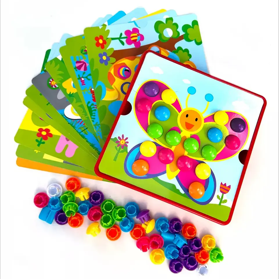 Juego de encaje con botones  5