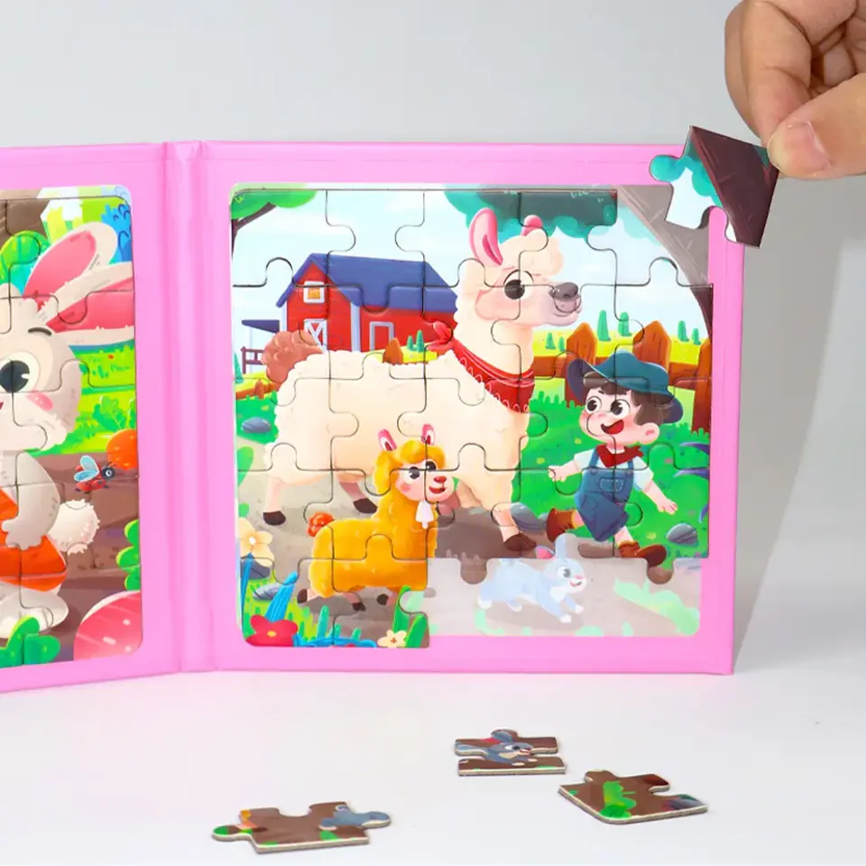 Libro puzzle magnetico mini 2