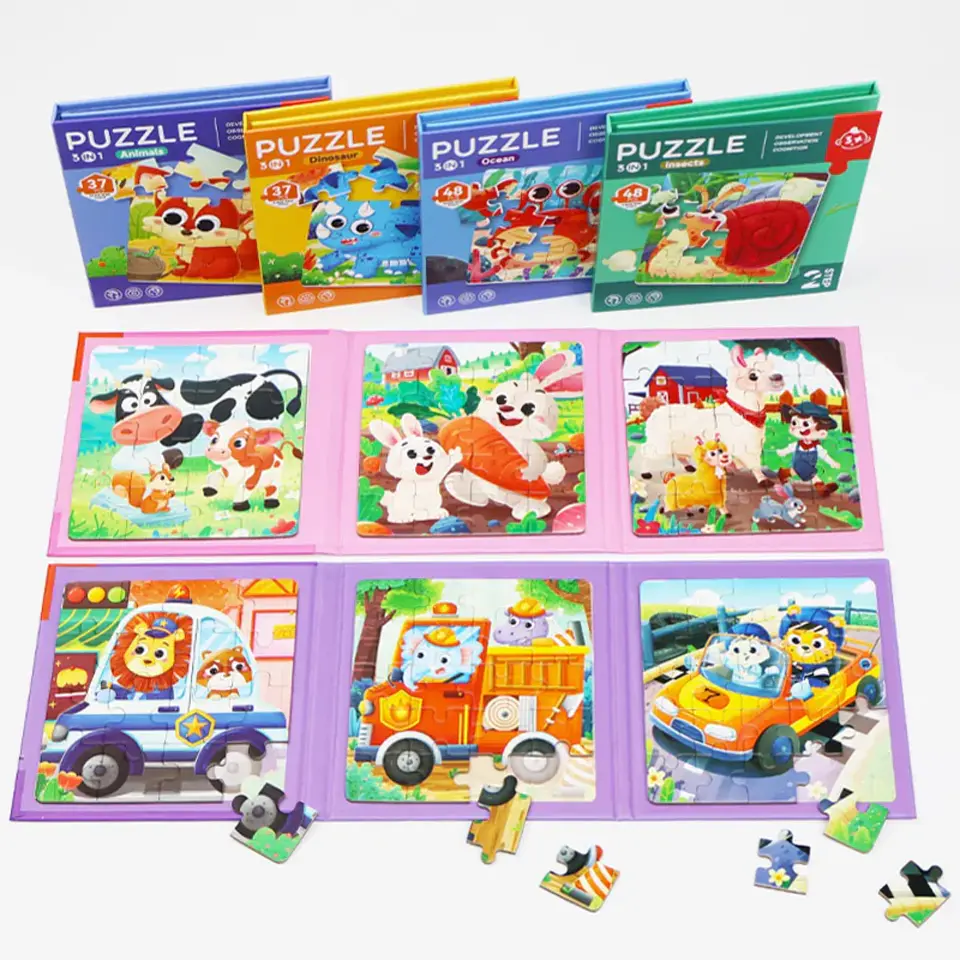 Libro puzzle magnetico mini 4