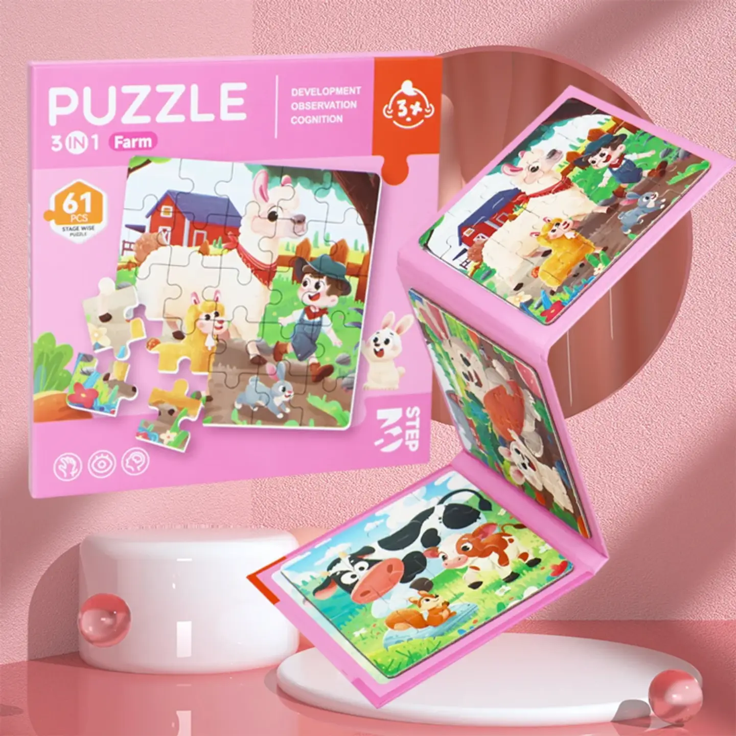 Libro puzzle magnetico mini 6