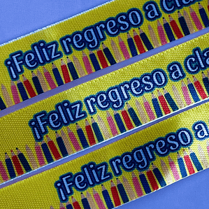 Set de Pulseras Feliz regreso a clases