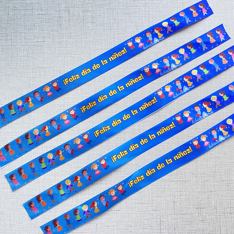 Set de Pulseras Feliz día de la niñez 1
