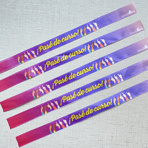 Set de pulseras Pasé de curso