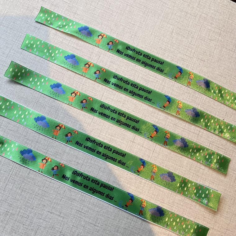 Set de Pulseras Vacaciones de invierno  1