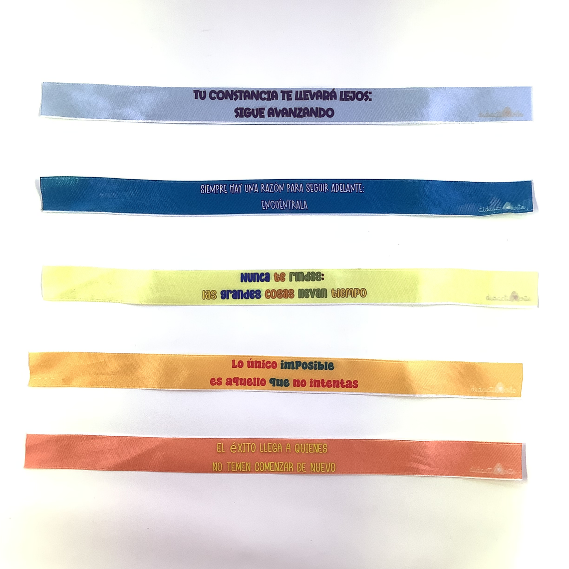 Set de pulseras Motivacionales modelo 2 1